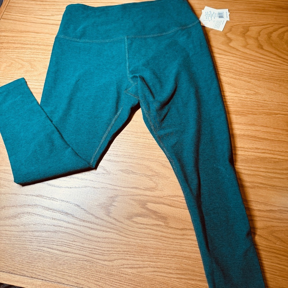 Beyond Yoga High Waisted Leggings‎ Athletic Yoga Pants 1X Green MSRP $97